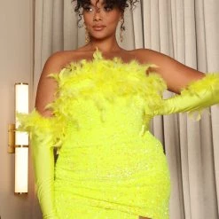 Fashion Nova Glam Night Sequin Glove Dress - Neon Green -fashion nova dresses Shop 06 29 22Studio5 ME KP 13 45 04 31 D8205CPD NeonGreen 2731 PLUS KL JF