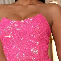 Fashion Nova Briana Sequin Gown - Fuchsia -fashion nova dresses Shop 06 30 22Studio5 RT RL 15 46 05 40 1309P1 Fuchsia 3069 EH