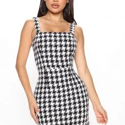 Fashion Nova Not Your Business Tweed Mini Dress - Black/combo -fashion nova dresses Shop 07 01 22Studio2 CE KP 09 47 15 4 BD10255N Blackcombo 4490 EH
