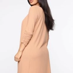 Fashion Nova Malia Ribbed Dress Set - Taupe -fashion nova dresses Shop 07 03 19 Studio 2 MA 10 33 27 11 LBST20403 Taupe 10899 JD scaled