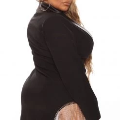 Fashion Nova Forever A Boss Mini Dress - Black -fashion nova dresses Shop 07 07 21Studio4 ME KP 13 DR1691 Black 09 23 10 0853 PLUS EH