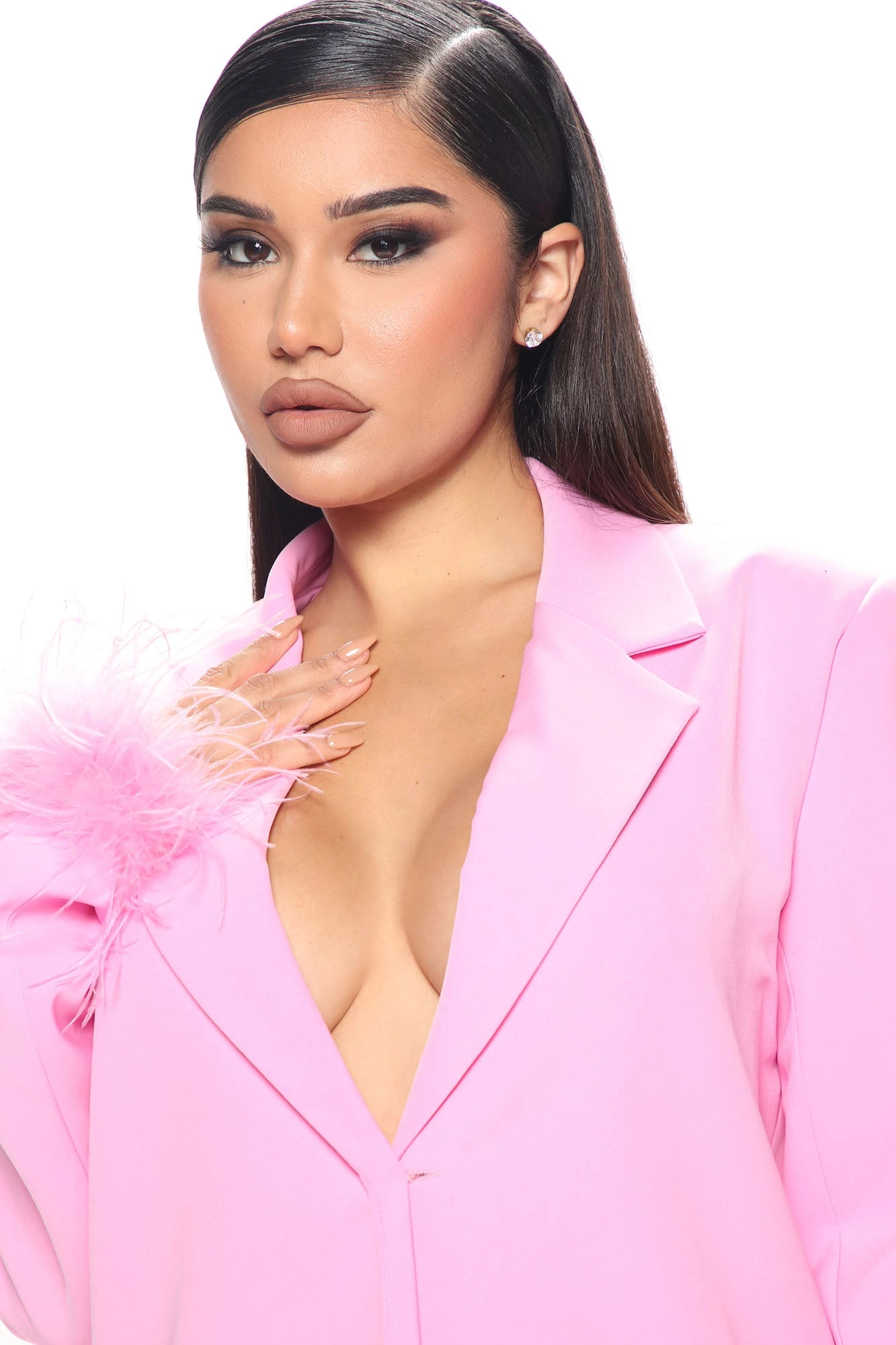 Fashion Nova Window Shopping Blazer Mini Dress - Pink 6 Fashion Nova Window Shopping Blazer Mini Dress - Pink - Image 4