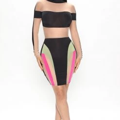 Fashion Nova Hot Commodity Mini Dress - Sage/combo -fashion nova dresses Shop 07 07 22Studio2 ME RL 14 11 35 64 D52215 Sagecombo 0544 PB