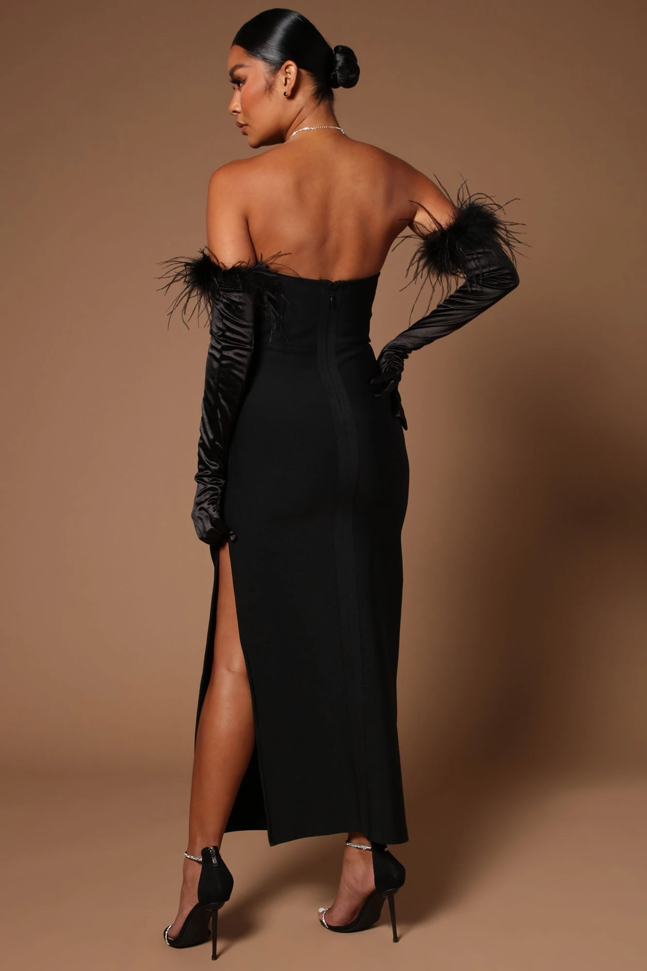 Fashion Nova Amora Bandage Dress Set - Black 6 Fashion Nova Amora Bandage Dress Set - Black - Image 4