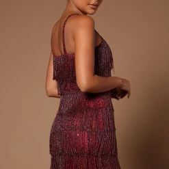 Fashion Nova Illiana Mini Dress - Wine -fashion nova dresses Shop 07 07 22Studio5 CE KP 15 29 24 53 SI22 Wine 4092 JB