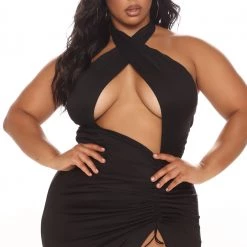 Fashion Nova Don't Cross Me Maxi Dress - Black -fashion nova dresses Shop 07 08 21Studio4 CE ON 15 31 28 7 D3825 Black 3176 PLUS JK