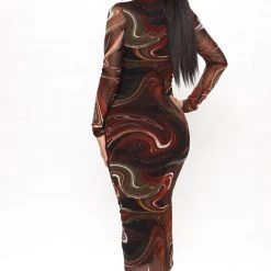 Fashion Nova In A Swirl Mesh Midi Dress - Brown/combo 7 Fashion Nova In A Swirl Mesh Midi Dress - Brown/combo -fashion nova dresses Shop 07 11 22Studio2 RT KJ 09 58 48 16 SHD1572 Browncombo 0069 PB