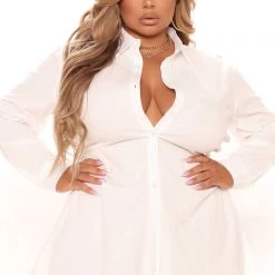 Fashion Nova Friday Feels Shirt Dress - White 17 Fashion Nova Friday Feels Shirt Dress - White -fashion nova dresses Shop 07 12 21Studio2 SN TB 10 16 50 1 DGI3987 White 6263 PLUS JK