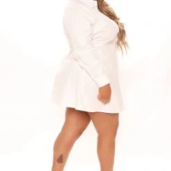 Fashion Nova Friday Feels Shirt Dress - White 20 Fashion Nova Friday Feels Shirt Dress - White -fashion nova dresses Shop 07 12 21Studio2 SN TB 10 17 15 1 DGI3987 White 6265 PLUS JK
