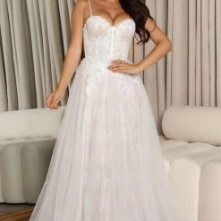 Fashion Nova Geneva Lace Maxi Dress - White