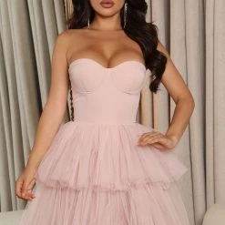 Fashion Nova Higher Energy Tulle Maxi Dress - Blush 6 Fashion Nova Higher Energy Tulle Maxi Dress - Blush -fashion nova dresses Shop 07 12 22Studio6 DN RL 11 40 50 30 BD2724 Blush 4694 WG