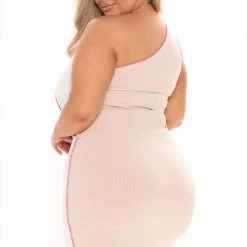 Fashion Nova Nelly Color Block Mini Dress - Pink/combo -fashion nova dresses Shop 07 13 21Studio3 MS 10 47 58 30 D7149 Pinkcombo 3388 PLUS NT