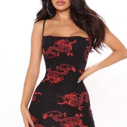 Fashion Nova Novelty Babe Printed Mini Dress - Black/Red -fashion nova dresses Shop 07 16 20Studio2 MS SD 14 20 42 37 D3217 BlackRed 4430 EH 86080a78 96dc 4e65 a755 a5c5be8c5fbd