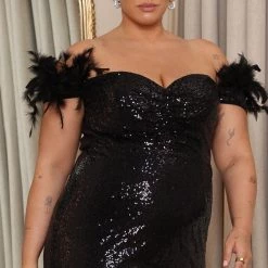 Fashion Nova Showstopper Beauty Sequin Maxi Dress - Black -fashion nova dresses Shop 07 18 22Studio6 RT KJ 10 11 43 1 MF21024 Black 8006 PLUS EH