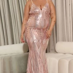 Fashion Nova Mariah Sequin Maxi Dress - Rose Gold 13 Fashion Nova Mariah Sequin Maxi Dress - Rose Gold -fashion nova dresses Shop 07 18 22Studio6 RT KJ 10 27 44 7 4805D2 RoseGold 8039 PLUS EH