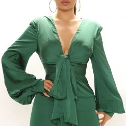 Fashion Nova Queen Moment Satin Maxi Dress - Hunter -fashion nova dresses Shop 07 19 21Studio2 SN KP 10 59 16 56 DR1982 Hunter 1134 KL