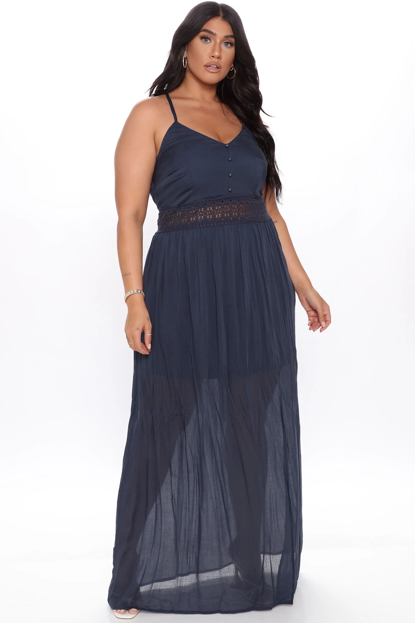 Fashion Nova Holy Ship Maxi Dress - Navy 7 Fashion Nova Holy Ship Maxi Dress - Navy - Image 5