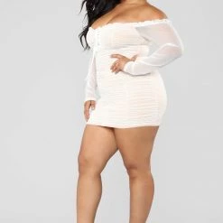Fashion Nova Maura Mesh Dress - White 34 Fashion Nova Maura Mesh Dress - White -fashion nova dresses Shop 07 24 18 Studio 1 13 58 30 NAA0001 White 11474 AG scaled