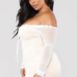 Fashion Nova Maura Mesh Dress - White 35 Fashion Nova Maura Mesh Dress - White -fashion nova dresses Shop 07 24 18 Studio 1 13 58 32 NAA0001 White 11475 AG scaled