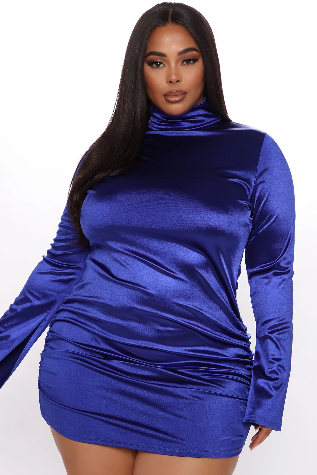 Fashion Nova Treat Yourself Mini Dress - Royal 8 Fashion Nova Treat Yourself Mini Dress - Royal - Image 6
