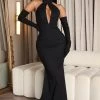 Fashion Nova True Radiance Maxi Dress - Black