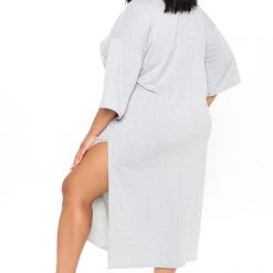 Fashion Nova Stating Facts T Shirt Dress - Grey -fashion nova dresses Shop 07 28 20Studio2 MS MJ 10 49 33 18 JS970 Grey 4115 PLUS JK