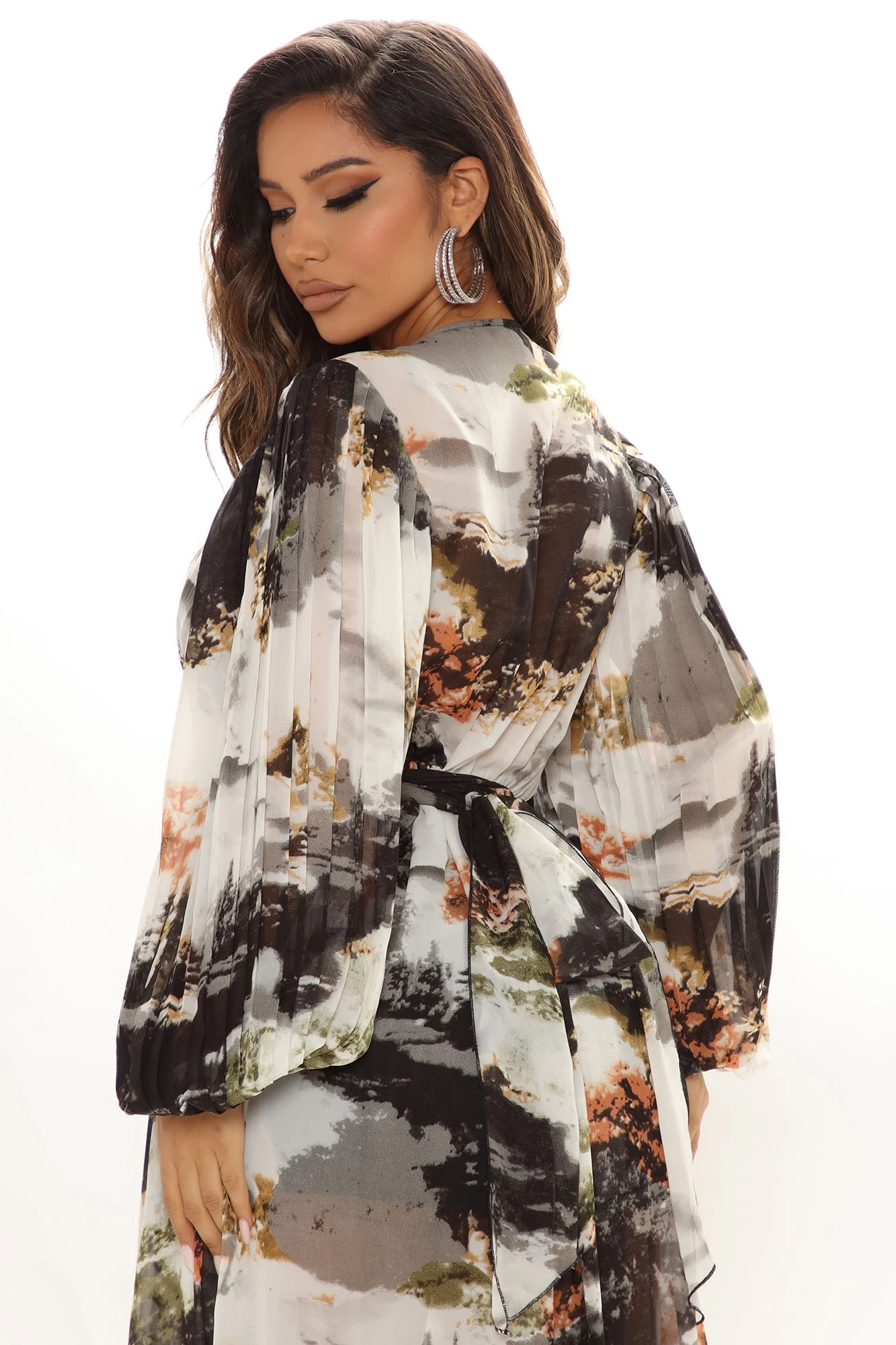 Fashion Nova Elsy Maxi Dress - Black/combo 7 Fashion Nova Elsy Maxi Dress - Black/combo - Image 5