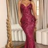 Fashion Nova Minding My Business Sequin Maxi Dress - Plum -fashion nova dresses Shop 07 28 22Studio7 ME AC 13 47 39 30 1371P8 Plum 0128 KL