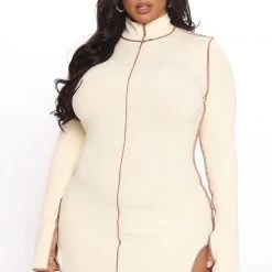 Fashion Nova Walk In And Stare Midi Dress - Cream -fashion nova dresses Shop 07 30 21Studio3 RM MJL 13 51 28 39 MGT009 Cream 7071 PLUS EH