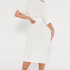 Fashion Nova Please Hold Midi Dress - Ivory -fashion nova dresses Shop 08 01 22Studio2 MS 10 12 09 3 D2899 Ivory 1268 KS