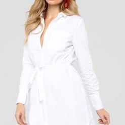 Fashion Nova Sweet As Pie Dress - White