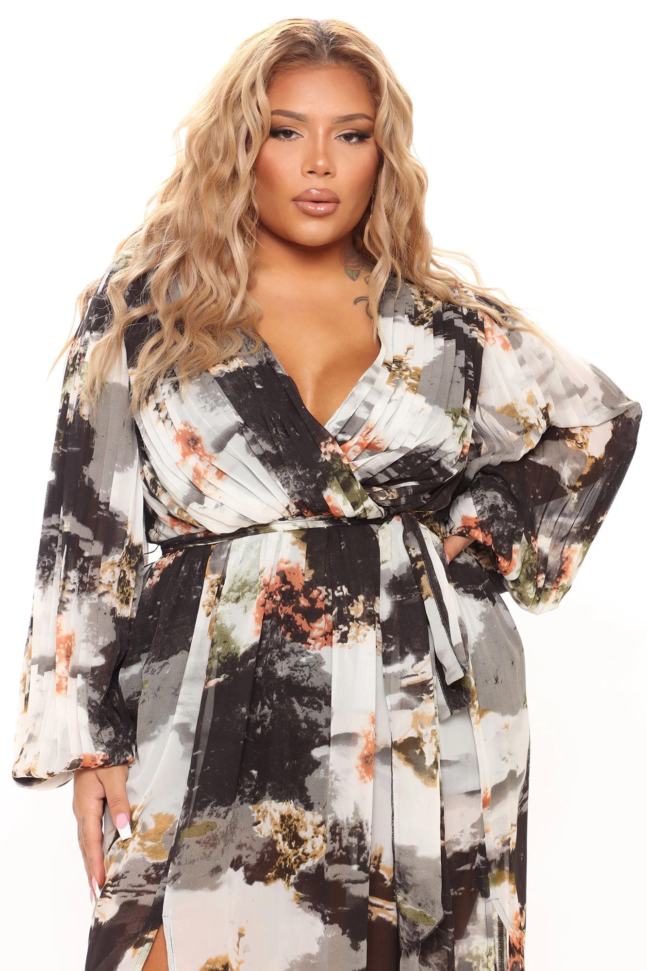 Fashion Nova Elsy Maxi Dress - Black/combo 9 Fashion Nova Elsy Maxi Dress - Black/combo - Image 7