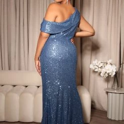 Fashion Nova Almost Famous Sequin Maxi Dress - Blue -fashion nova dresses Shop 08 02 22Studio5 SN DJ 15 38 25 32 9412P1 SlateGrey 0774 PLUS KS