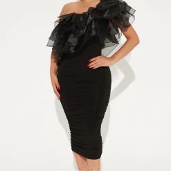 Fashion Nova Love You More Midi Dress - Black -fashion nova dresses Shop 08 05 22Studio2 DM OS 11 10 30 19 D5775 Black 19289 JB