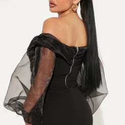 Fashion Nova Love Language Mini Dress - Black -fashion nova dresses Shop 08 05 22Studio2 DM OS 11 23 27 22 D5756 Black 4437 KS