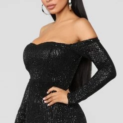 Fashion Nova Got Class Sequin Gown - Black -fashion nova dresses Shop 08 07 18 Studio 2 15 18 22 LD50462X Black0720 JD scaled