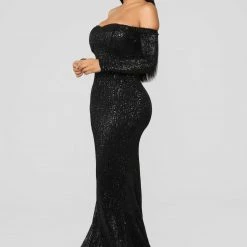 Fashion Nova Got Class Sequin Gown - Black -fashion nova dresses Shop 08 07 18 Studio 2 15 18 23 LD50462X Black0721 JD scaled