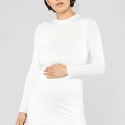 Fashion Nova Beverly Hills Tunic - Ivory -fashion nova dresses Shop 08 09 18 Studio 3 10 21 09 TSS08 Ivory 0652 AJ scaled