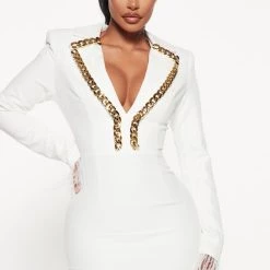 Fashion Nova Office Bombshell Blazer Mini Dress - White -fashion nova dresses Shop 08 09 22Studio3 MS RENE 13 41 12 2 74889F White P 1117 SG