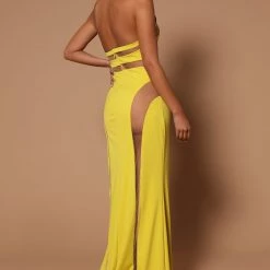 Fashion Nova Beth Mesh Cut Out Maxi Dress - Chartreuse -fashion nova dresses Shop 08 11 22Studio6 SN KP 10 54 37 12 GW22X2131 Chartreuse 1342 JB