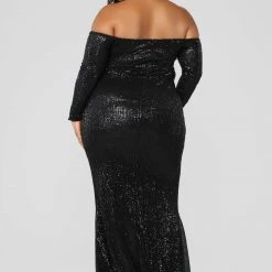 Fashion Nova Got Class Sequin Gown - Black -fashion nova dresses Shop 08 13 18 Studio 1 11 10 12 LD50462X Black 0175 NT scaled