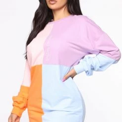 Fashion Nova Special Edition Tunic Sweatshirt - Multi Color -fashion nova dresses Shop 08 13 19 Studio 2 MA 10 52 55 11 1251167FN MultiColor 2632 WG scaled