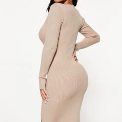 Fashion Nova Hot Cocoa Sweater Midi Dress - Taupe 10 Fashion Nova Hot Cocoa Sweater Midi Dress - Taupe -fashion nova dresses Shop 08 15 22Studio4 KS CC 14 35 20 59 YLD4149FN Taupe 1549 KS