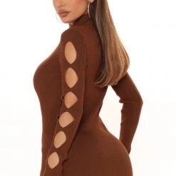 Fashion Nova There For You Sweater Midi Dress - Cognac 18 Fashion Nova There For You Sweater Midi Dress - Cognac -fashion nova dresses Shop 08 16 21Studio2 SN KP 13 17 17 52 RDAC9491FN Cognac 10882 PB