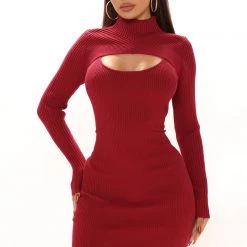Fashion Nova Moments After Sweater Midi Dress - Red 10 Fashion Nova Moments After Sweater Midi Dress - Red -fashion nova dresses Shop 08 16 21Studio2 SN KP 13 22 06 55 RDAD2520FN Red 10900 DC