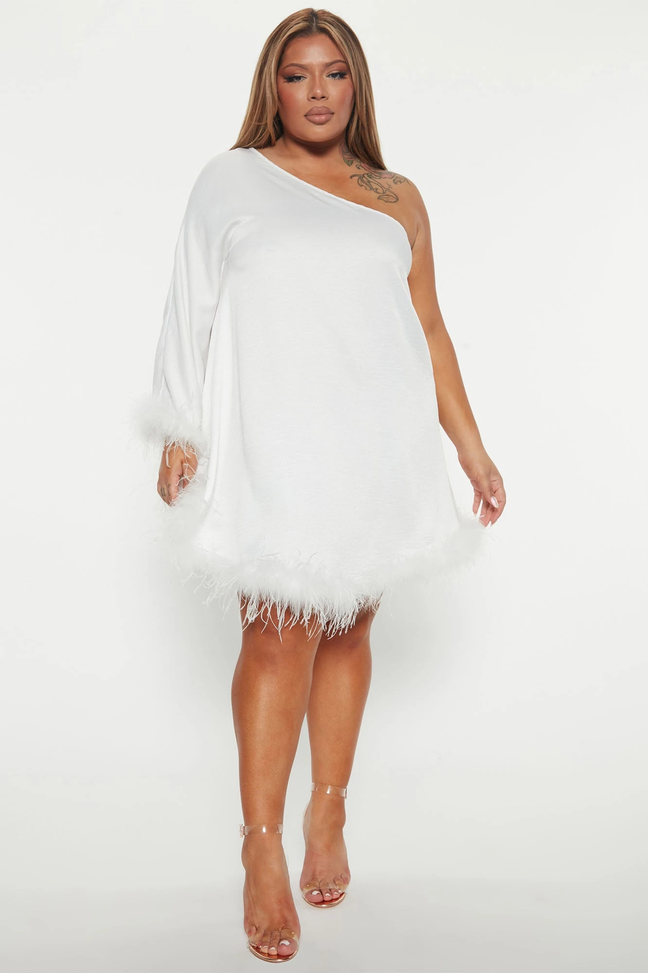 Fashion Nova Dreamy Moment Mini Dress - White 6 Fashion Nova Dreamy Moment Mini Dress - White - Image 4