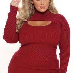 Fashion Nova Moments After Sweater Midi Dress - Red 14 Fashion Nova Moments After Sweater Midi Dress - Red -fashion nova dresses Shop 08 17 21Studio3 MS JH 13 50 06 33 RDAD2520FN Red 0497 PLUS PB