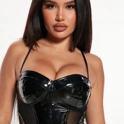 Fashion Nova Mamacita Latex Mini Dress - Black -fashion nova dresses Shop 08 17 22Studio3 MS AC 13 44 50 23 CC50379 Black 0664 PB