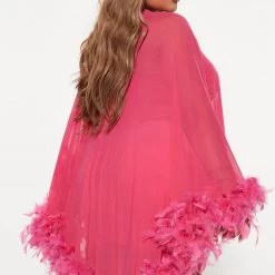 Fashion Nova Showstopper Feather Mini Dress Set - Pink -fashion nova dresses Shop 08 17 22Studio4 KS 10 09 49 4 TD16491CPD Pink 2288 PLUS KS