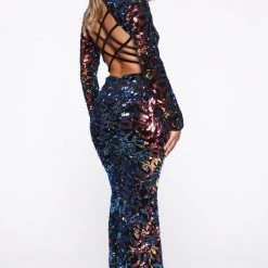 Fashion Nova Magical Moment Sequin Maxi Gown - Black/Blue -fashion nova dresses Shop 08 19 19 Studio 3 JP 15 25 53 40 PD7515EFN BlackBlue 0748 JK scaled